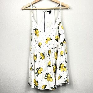 Torrid Babydoll Tank Cami Size 2X Lemoncore Fairy Romantic Whimsy Cottagecore